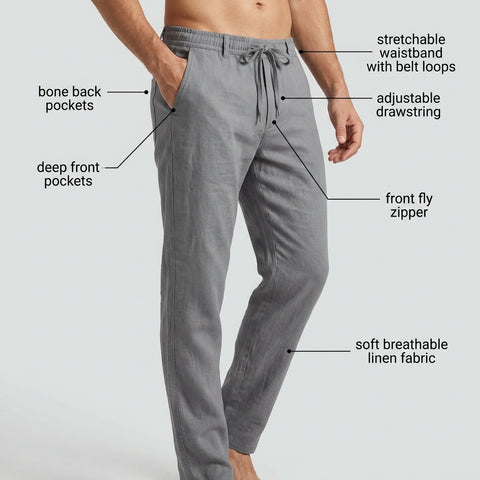Linen Everyday Pants for Men