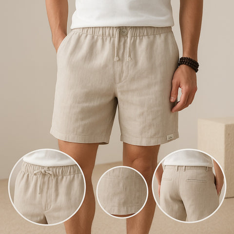 Linen Men's Shorts (Combo Offer)