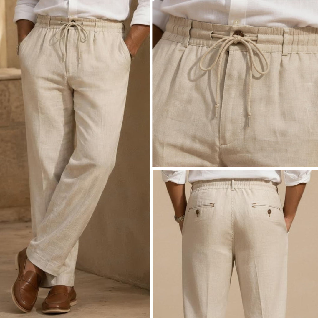 Linen Pants for Men (Pack of 2)