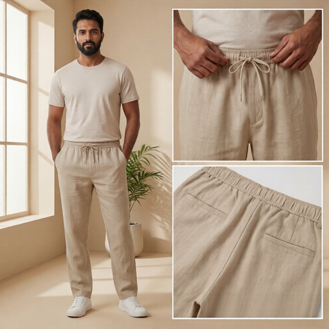 Gentlemen’s Linen Pants (Pack of 2)